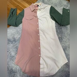 Shein Shirt dress